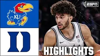 Kansas Jayhawks vs. Duke Blue Devils | Full Game Highlights | ESPN College Basketball