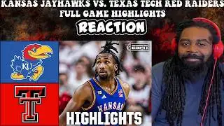 Kansas Jayhawks vs Texas Tech Red Raiders | Full Game Highlights | REACTION