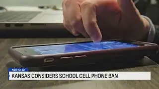 Kansas lawmakers consider school cellphone ban