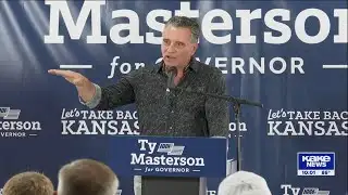 Kansas Senate President Ty Masterson announces gubernatorial run