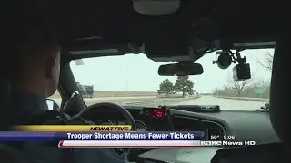 Kansas state trooper shortage means fewer tickets