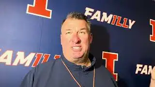 Kansas week: Illinois head coach Bret Bielema