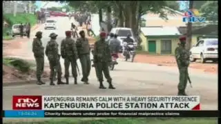 Kapenguria remains calm with a heavy security presence