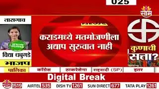 कराडमध्ये मतमोजणीला अद्याप सुरुवात नाही | Karad Election
