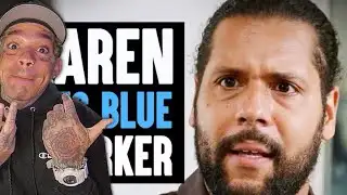 KAREN Humiliates BLUE COLLAR Worker @DharMann [reaction]