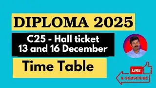 Karnataka Diploma Exam Updates | Time Table | Hall Ticket Download Guide