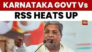 Karnataka Govt vs RSS: CM Sidda