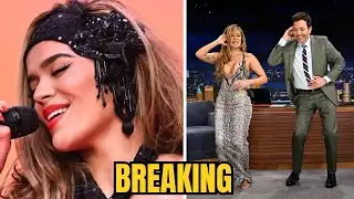 Karol G Brings “Papasito” Vibes on The Tonight Show with Jimmy Fallon!