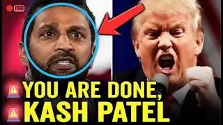 Kash Patel ARREST “LOCKED IN” After Judge DROPS Crushing Order