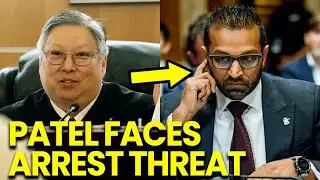 Kash Patel LOSES IT as Judge ISSUES ARREST THREAT