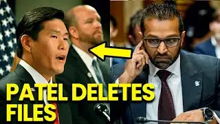 Kash Patel PANICS and STARTS DELETING FILES