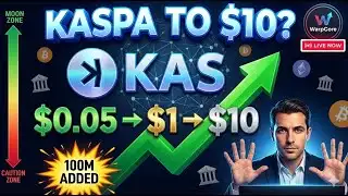 Kaspa Just Changed Everything - WarpCore Launch, Testnet 12 & $1 Price Target Revealed