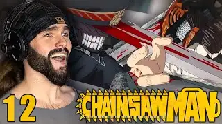 KATANA DEVIL VS. DENJI !!! Chainsaw Man Ep.12 REACTION | KATANA VS. CHAINSAW