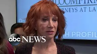Kathy Griffin vows she will not stop criticizing the president
