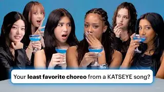 KATSEYE Spill Secrets After Sipping the Truth Serum | Allure