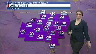 KCAU 9 Evening Weather with Taylor King @ 10 PM - 1/25/26