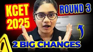 ⚡ KCET 2025 Round 3: 2 BIG Changes You Must Know! 🚨 | Counselling Update
