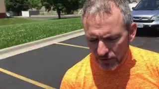 KCPD officer walks to capital to make statement