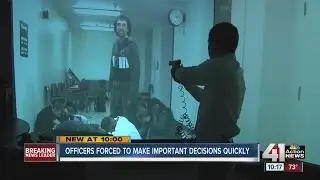 KCPD takes reporter on a lethal force simulation