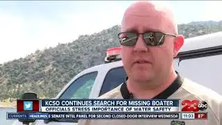 KCSO continues search for missing boater