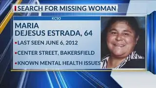 KCSO searching for missing woman last seen in 2012