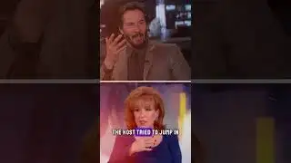 Keanu Reeves vs Joy Behar — The Calm Reply That Shook The View