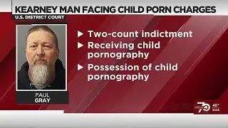 Kearney man faces child pornography charges