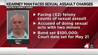 Kearney man faces sexual assault charges