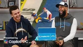 Keenan & Ladd React To Their Favorite Plays | LA Chargers