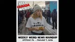 KEEP CANADA WEIRD - 196 - 2026/01/09 - Taco Bell Takeover, Dead Crows, Jesus, Trademark Nonsense