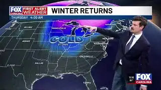 Keeping track of wind chill moving south