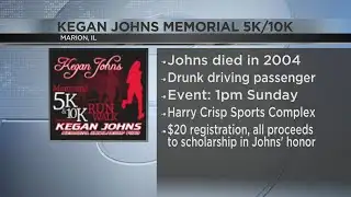 Kegan Johns Memorial 5K/10K Scheduled for March 3