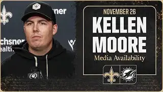 Kellen Moore on waiving Blake Grupe, kicker competition | New Orleans Saints