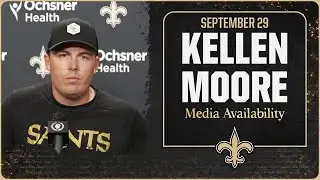 Kellen Moore recaps loss vs. Buffalo Bills | New Orleans Saints