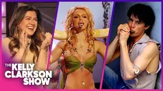 Kelly Clarkson Compares Throwback Kyle MacLachlan Photo To Britney Spears