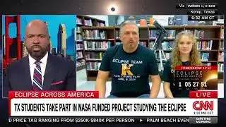 Kemp HS Eclipse Team on CNN