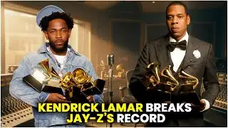 Kendrick Lamar Breaks Jay-Z’s Record Now Grammys’ Most-Awarded Rapper Ever