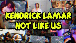 KENDRICK LAMAR - NOT LIKE US | REACTION MASHUP