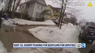 Kent Co. sheriff pushing for bodycams for deputies