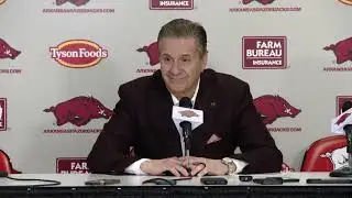 Kentucky 85, Arkansas 77: John Calipari Press Conference