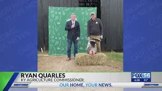 Kentucky Agriculture Commissioner pardons turkey