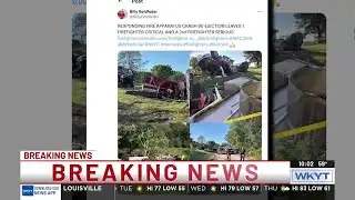 Kentucky firefighter dies after fire truck rollover crash