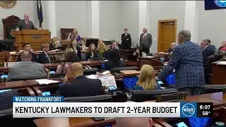 Kentucky lawmakers begin new legislative session with a new budget to draft