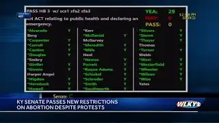 Kentucky lawmakers continue efforts to limit abortion, combine two measures