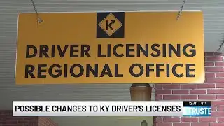 Kentucky lawmakers could vote on bill to change driver’s license application process
