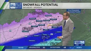 Kentucky weather forecast: 9:15 a.m. 1/23/2026