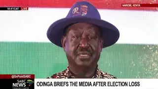 Kenya Elections | Raila Odinga rejects election results
