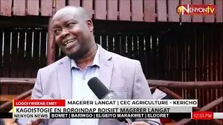 KERICHO AGRICULTURE CEC MAGERER LANGAT RESIGNS