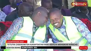 KERICHO GOVERNOR DKT ERICK  MUTAI COMMISSIONS SH17M JAGOROR WATER PROJECT,