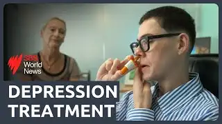 Ketamine-derived nasal spray added to PBS